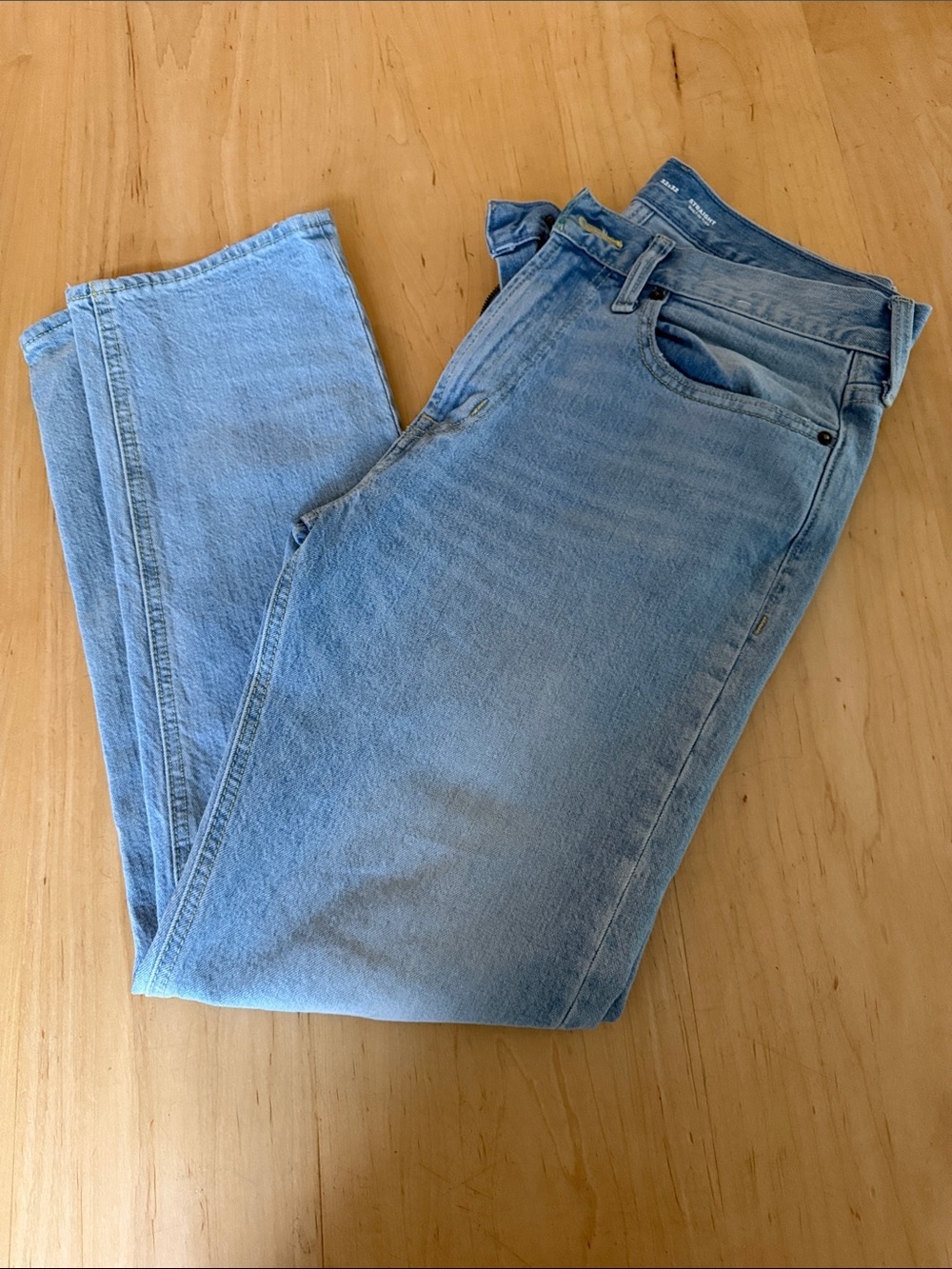 Old Navy Light Blue Straight-Leg Men's Jeans